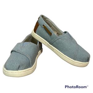 NWOT Kids Chambray Tiny TOMS Biminis Size T8